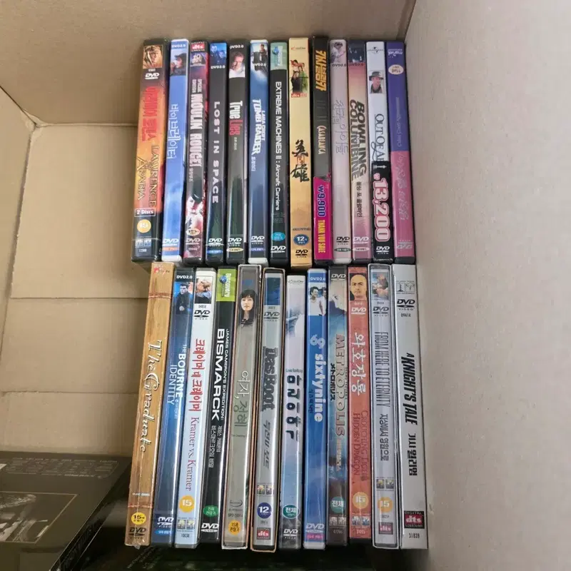 영화 DVD 모음 일괄 (로렌스/물랑루즈 외)