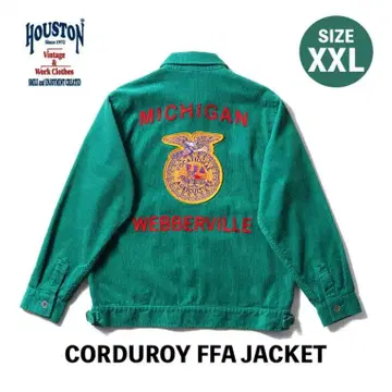 새상품*HOUSTON 코듀로이 FFA 자켓 봄/여름 그린 [XXL]