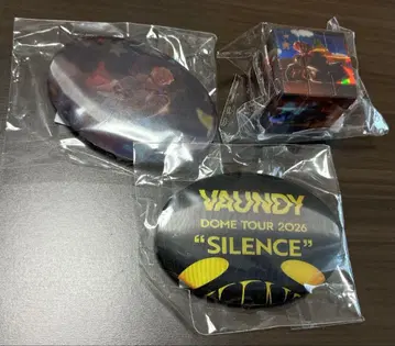 Vaundy 바운디 캡슐 토이 가챠 라이브 굿즈 3종 세트
