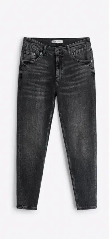 ZARA 테이퍼드 핏 스키니 진 31인치 차콜