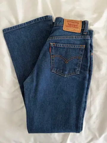 Levi's 517 부츠컷 데님 W28 다크 네이비 90s 플레어 데님