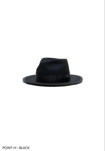 THE H.W.DOG&CO. POINT-H 블랙 사이즈 40 햇