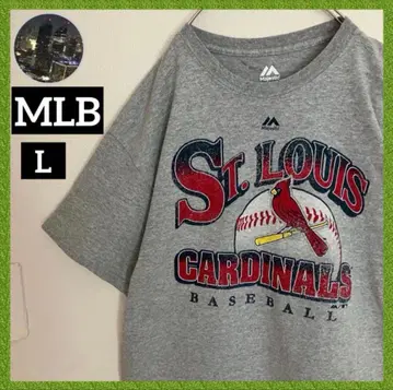 MLB 세인트루이스 카디널스 팀 빅 로고 T셔츠 메이저리그