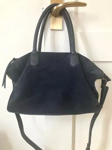 ZARA 스웨이드 백 네이비 TOUTYEST 투티에스트