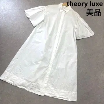 [새상품급] theory luxe 띠어리 럭스 셔츠 원피스 YUALI