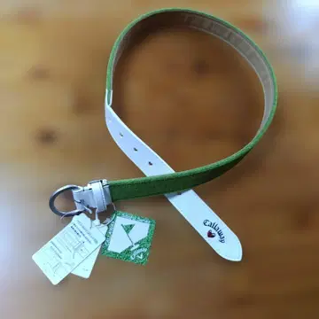Callaway 러브캘러웨이 잔디 벨트 그린 패브릭 벨트 새상품