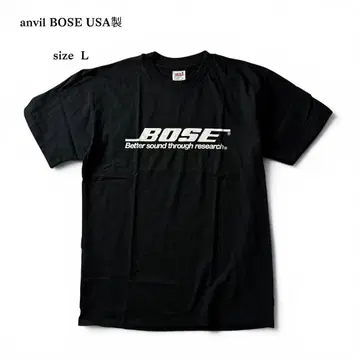 데드스탁 90s anvil BOSE USA제 반팔 T셔츠