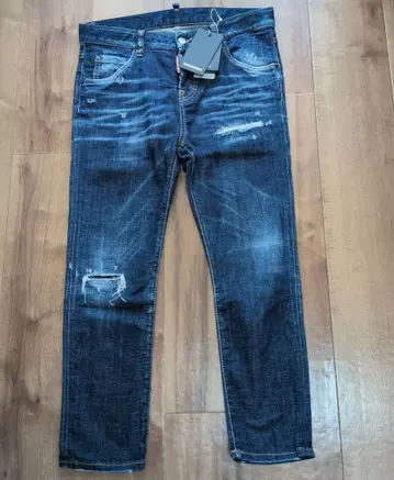 DSQUARED2 디스퀘어드 데미지 가공 데님 새상품급