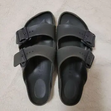 버켄스탁 그레이 샌들 37