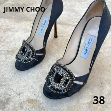 지미추 비쥬 장식 오픈토 힐 38