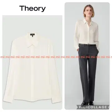 띠어리 Theory 베이직 셔츠 블라우스 현행 판매상품 완판 사이즈