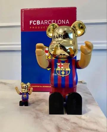 베어브릭 BE@RBRICK 바르셀로나 400%