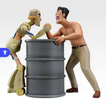 극장판 짱구는 못말려 제일복권 A상 로봇 아빠 피규어