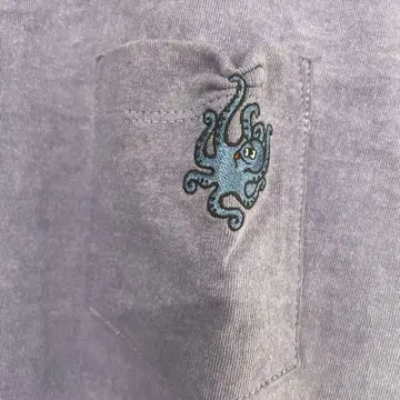 GOOD ON OCTOPUS 교수형 자수 T M P-LITEPURPLE