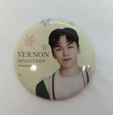 SEVENTEEN 세븐일레븐 한정판 VERNON 캔뱃지