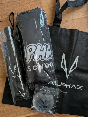 XG 글로파 라이브 ALPHAZ 한정판 굿즈 세트