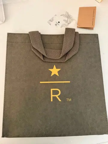 Starbucks Reserve 백 스타벅스 리저브 토트백