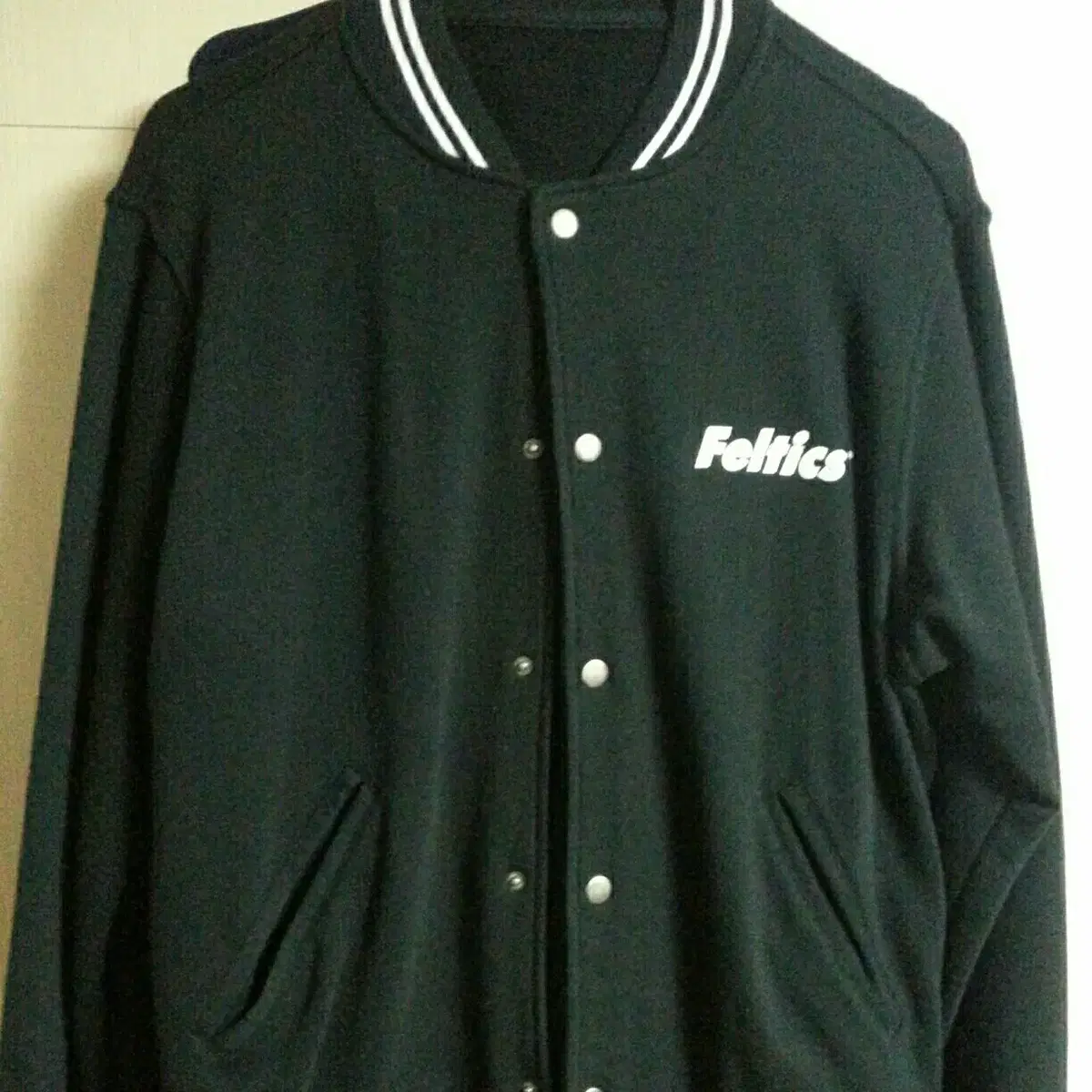 [100] Authentic Feltics Spring Autumn Baseball Jacket