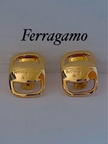 페라가모 Ferragamo 귀찌 스퀘어 골드