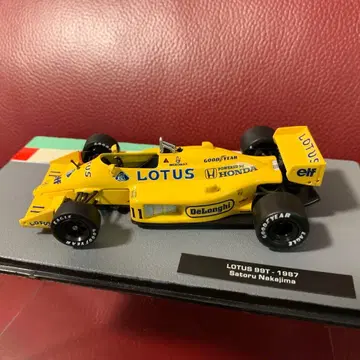 로터스 99T-1987 나카지마 사토루 데아고스티니 1/43