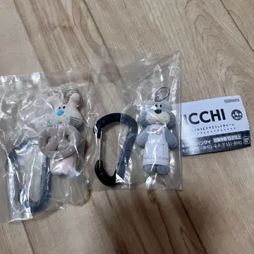 ICCHI 패션 카라비너 마스코트 참 2세트