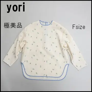 49399 yori [ 요리 ] 25AW 티셔츠 꽃무늬 프레자수