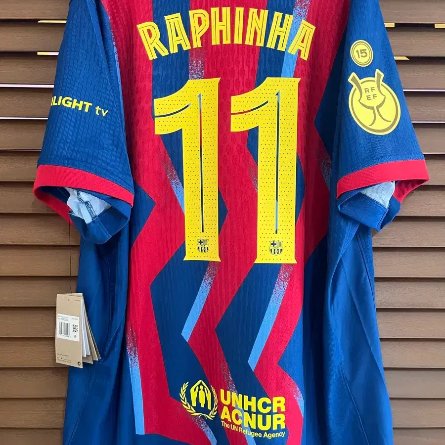 Barcelona 24-25 New Sponsor Raphinha Away Short Sleeve Jersey