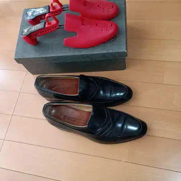 남성 신발 블랙 가죽