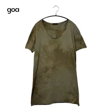 00s goa 타이 다이 티셔츠 그런지 Y2K 일본제