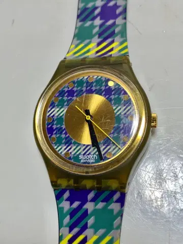 Swatch 쿼츠 손목시계 새상품 배터리 교환 초레어 선착순