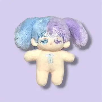 무속성 봉제 인형 목화 인형 5cm 립플