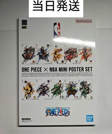 ONE PIECE x NBA 미니 포스터 세트