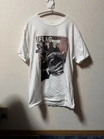 FLAGSTUFF 그래픽 T셔츠 화이트 L