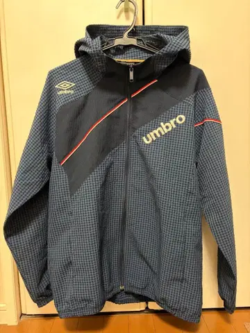 umbro 나일론 자켓 체크 무늬