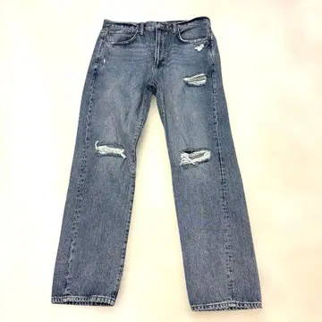 ZARA 데미지 가공 데님 팬츠 EUR44