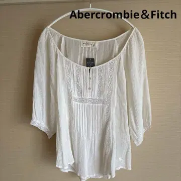 Abercrombie & Fitch 화이트 블라우스