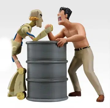 극장판 짱구는 못말려 제일복권 A상 로봇 아빠 피규어