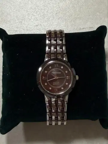 TECHNOS 여성용 손목시계 브라운