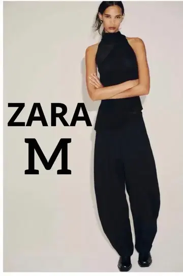 ZARA 하이웨스트 벌룬 팬츠 M