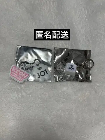 JO1 kcon 캡슐 가챠 2026 로고 키링 키캡
