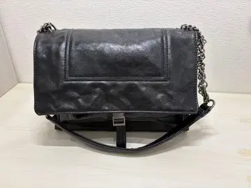 ZARA 락 플랩 숄더백 블랙