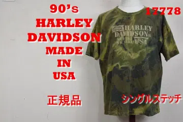 90's 할리 데이비슨 USA 제조 정품 17778 싱글 스티치