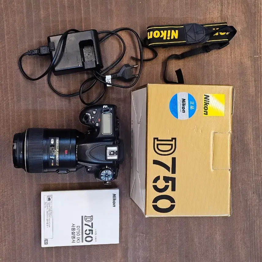 니콘 D750 DSLR 카메라 풀박스