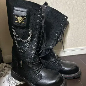 고딕 스팀펑크 부츠