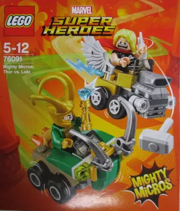 LEGO MARVEL SUPER HEROES 토르 VS 로키 76091