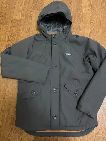 Patagonia 마운틴 후드티 다크 그레이