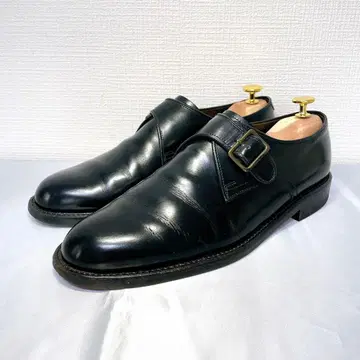 REGAL 리갈 싱글 몽크 스트랩 26 블랙 검정 가죽 신발