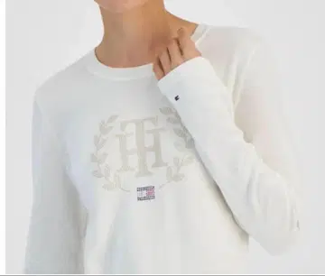 새상품급 Tommy Hilfiger 타미힐피거 로고 스웨터