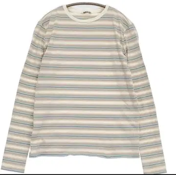 AURALEE GRADIENT STRIPE JERSEY L/S 4