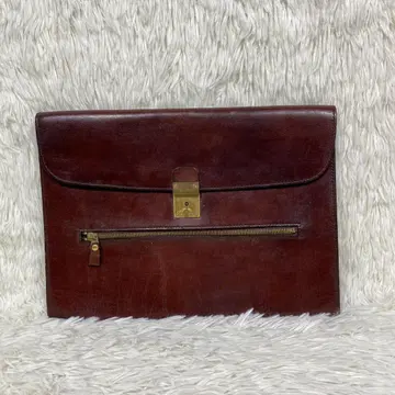 [ wmi ] 가죽 브리프 케이스 클러치 백